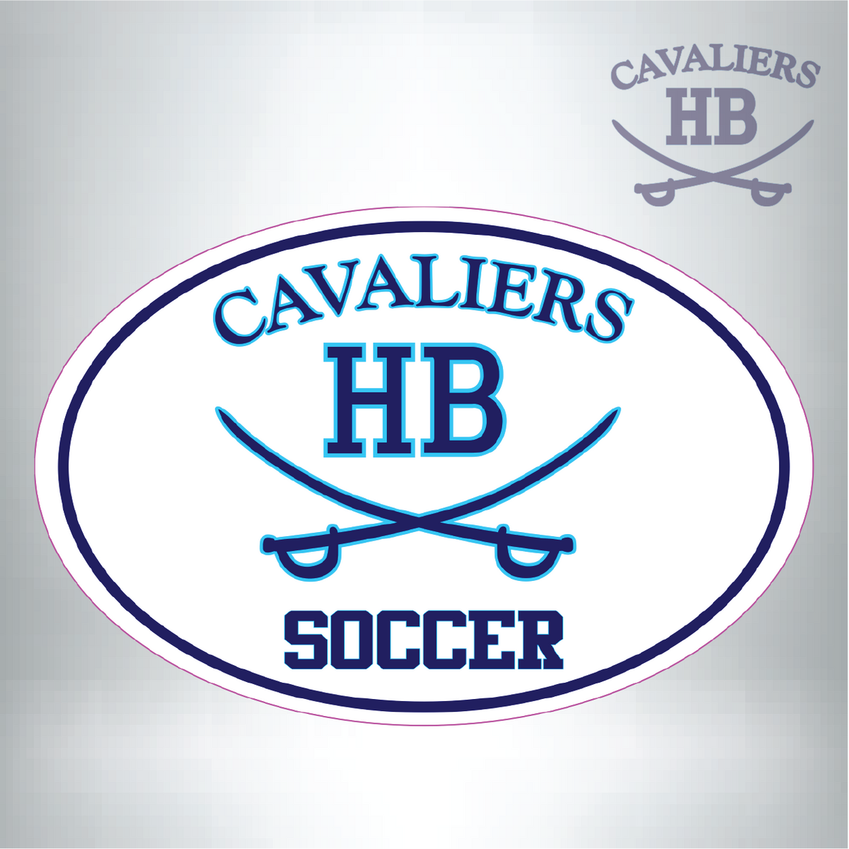 HB Cavaliers Team Decal