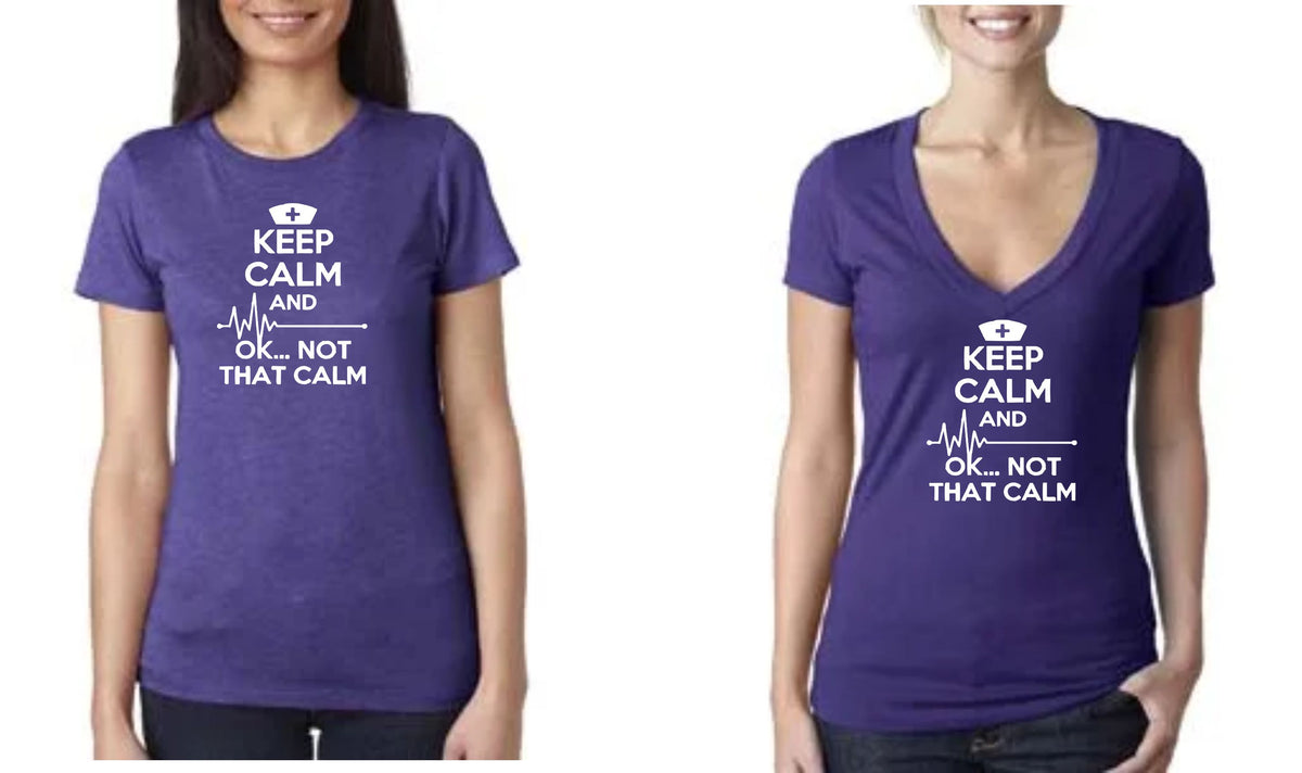 Keep Calm T's Crew Neck & V-Neck 6640/6710 Beth
