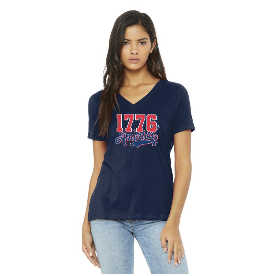Ladies Bella 1776 V-Neck