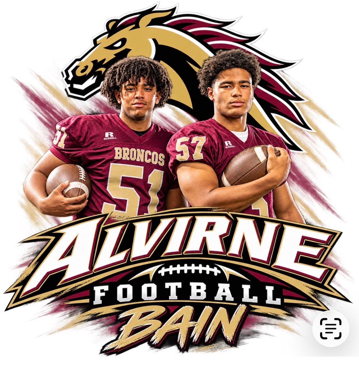 Alvirne Custom Player T-shirt