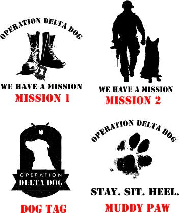 Operation Delta Dog 20oz Personalized Vacuum Insulated Tumbler