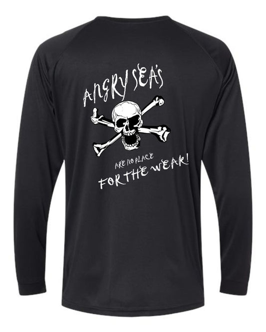 Angry Seas Unisex Bahama Performance Hooded Long Sleeve T-Shirt - 220