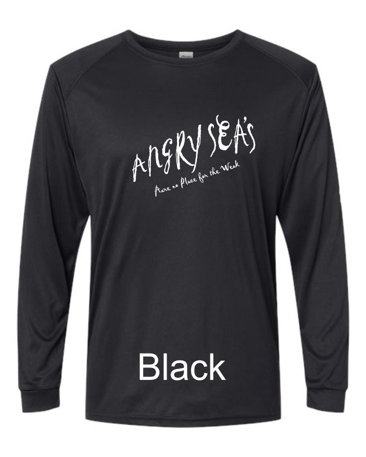 Angry Seas Unisex Bahama Performance Hooded Long Sleeve T-Shirt - 220