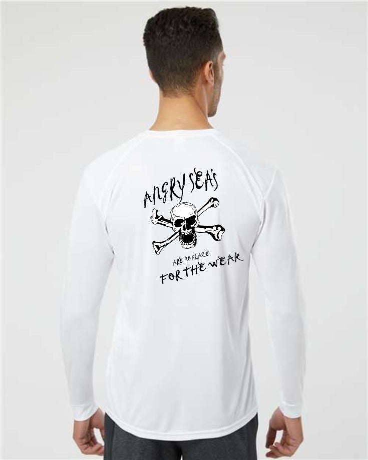 Angry Seas Unisex Bahama Performance Hooded Long Sleeve T-Shirt - 220