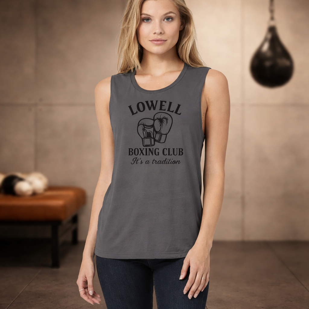 BELLA+CANVAS® Women’s Flowy Scoop Muscle Tank