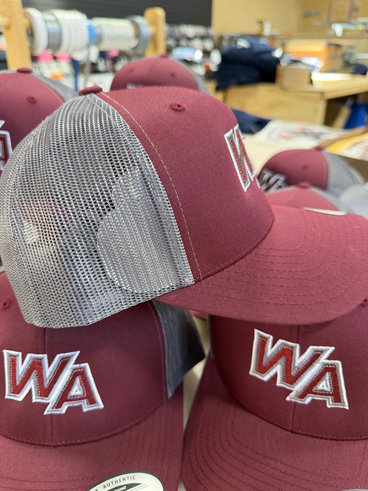 Westford Academy Embroidered Snapback Hat