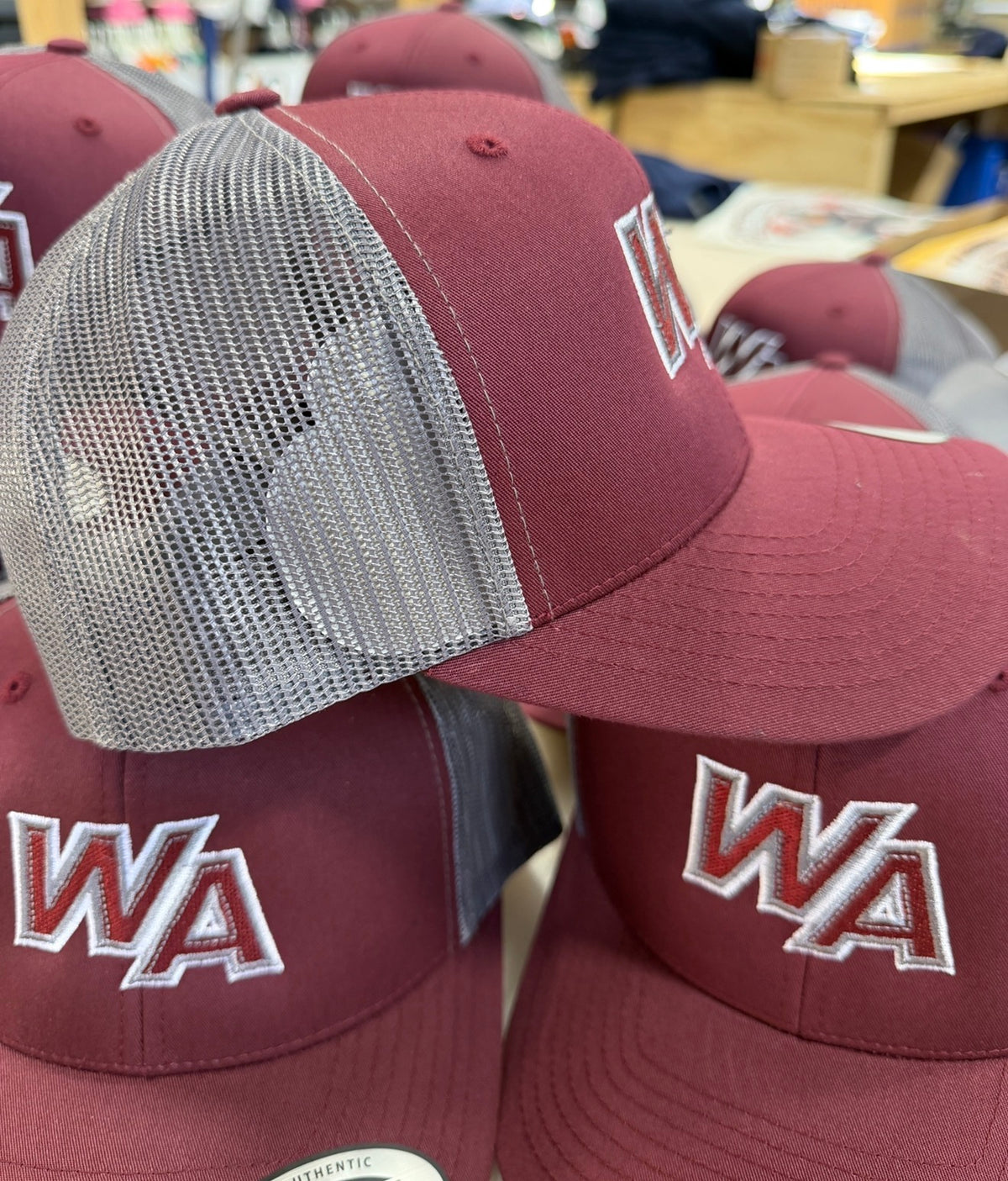 Westford Academy Embroidered Snapback Hat