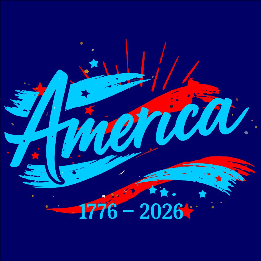 Ladies Bella America V-Neck