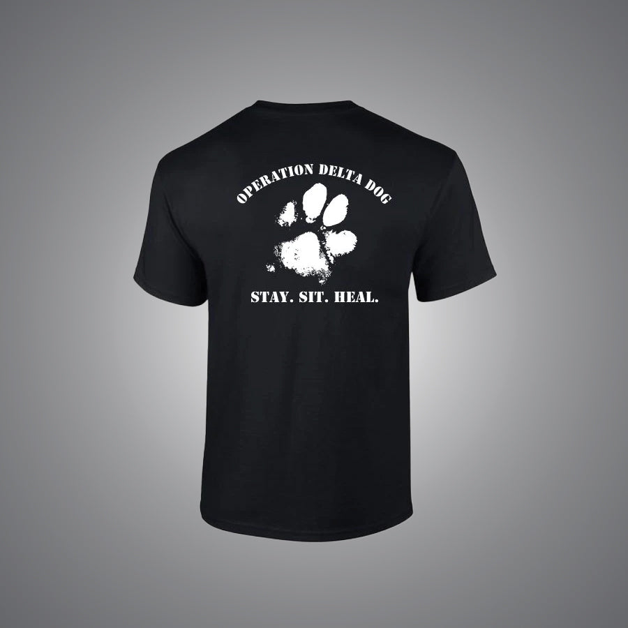 Operation Delta Dog Muddy Paw T-Shirt