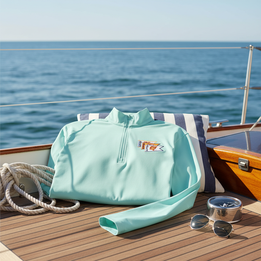 AGLCA Nautica Saltwater Quarter-Zip Pullover