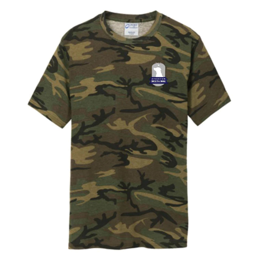 Camo PC54C Port & Company® Core Cotton Tee