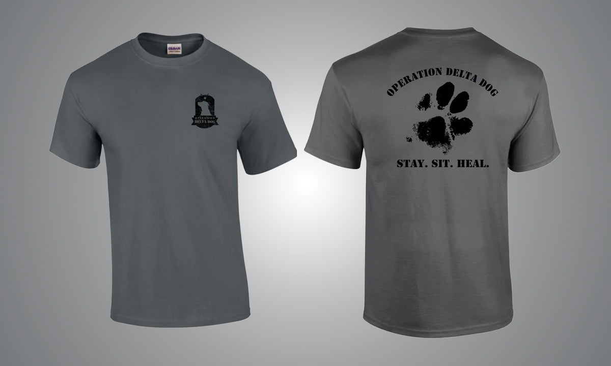 Operation Delta Dog Muddy Paw T-Shirt
