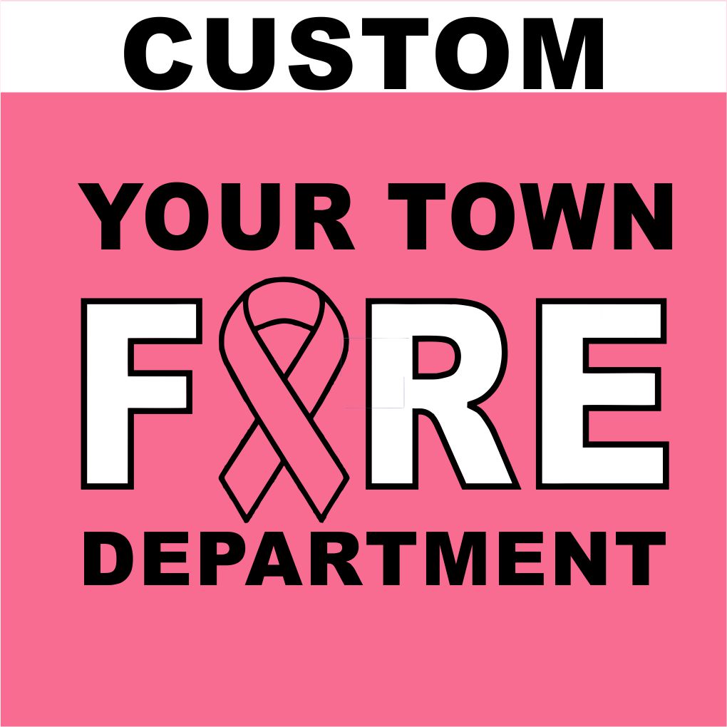 Firefighter Breast Cancer Station T-Shirt