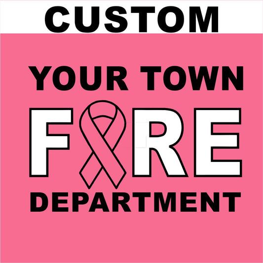 Firefighter Breast Cancer Station T-Shirt