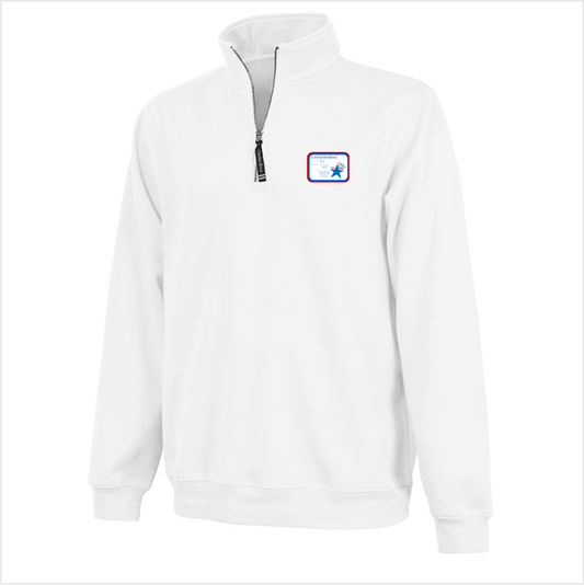 CMMRC Charles River Crosswind 1/4 Zip Athletic Grey