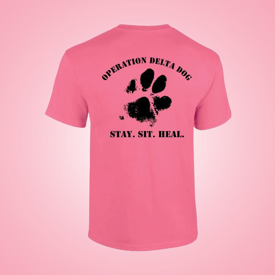 Operation Delta Dog Muddy Paw T-Shirt