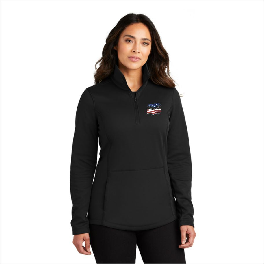 Holiday Cards Wicking 1/4 zip