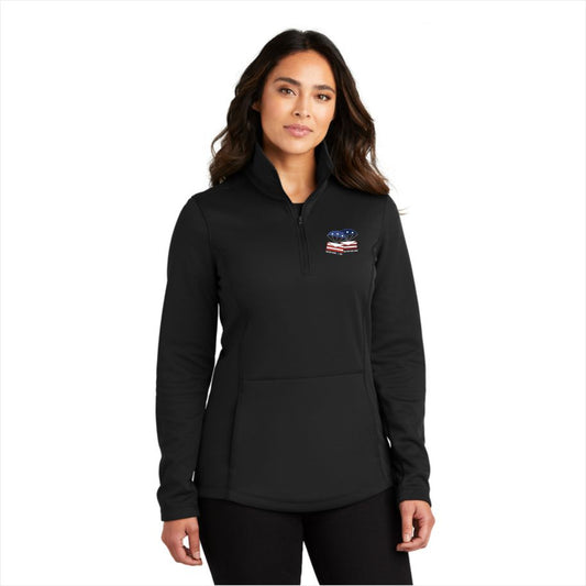 Holiday Cards Wicking 1/4 zip
