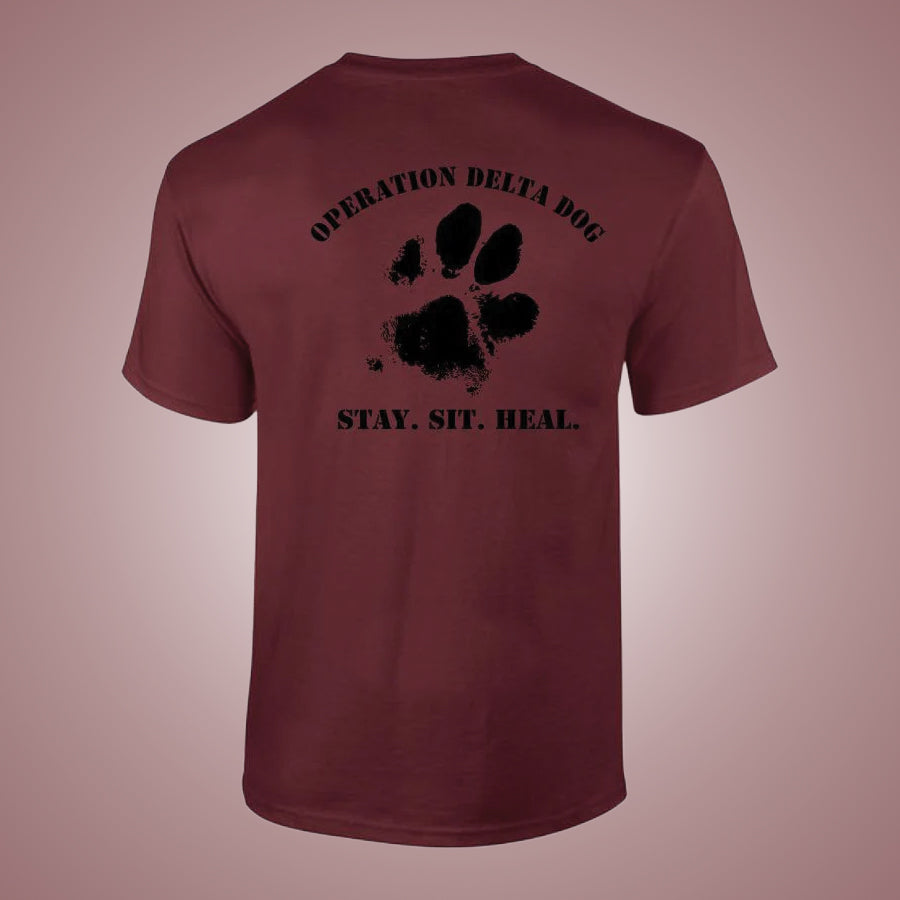 Operation Delta Dog Muddy Paw T-Shirt