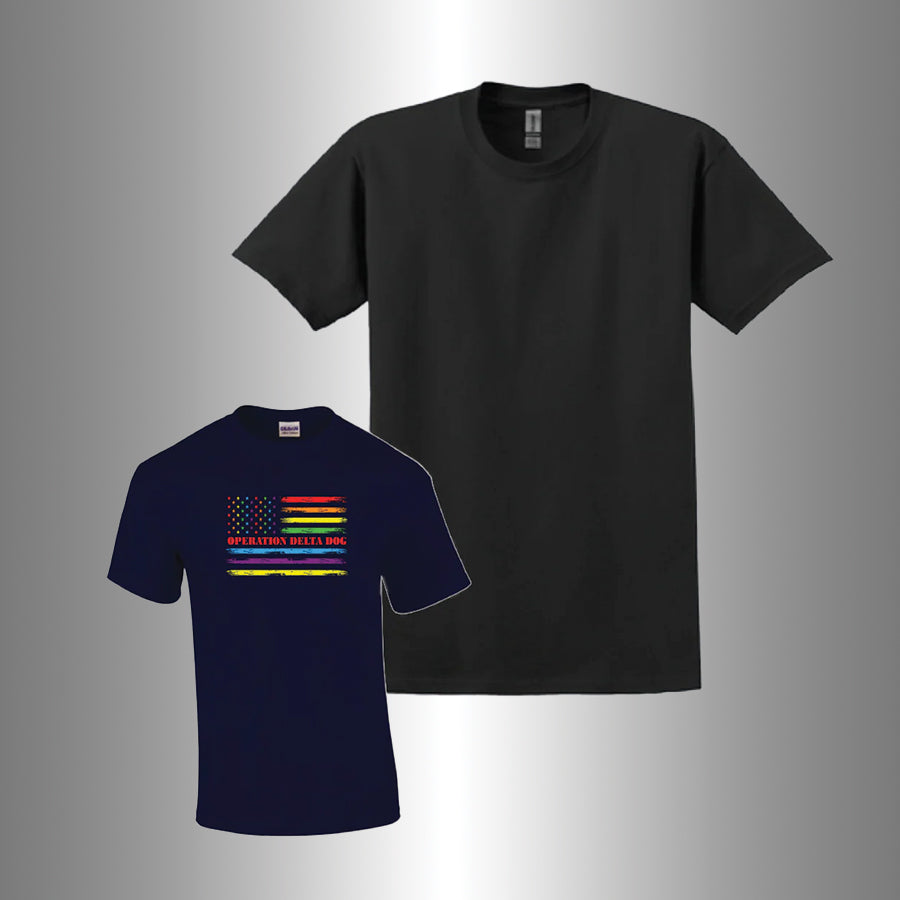 Operation Delta Dog Pride Flag T-Shirt