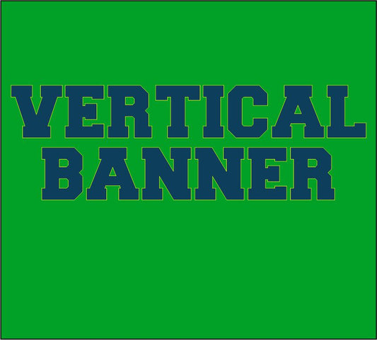 Vertical Graduation Banner