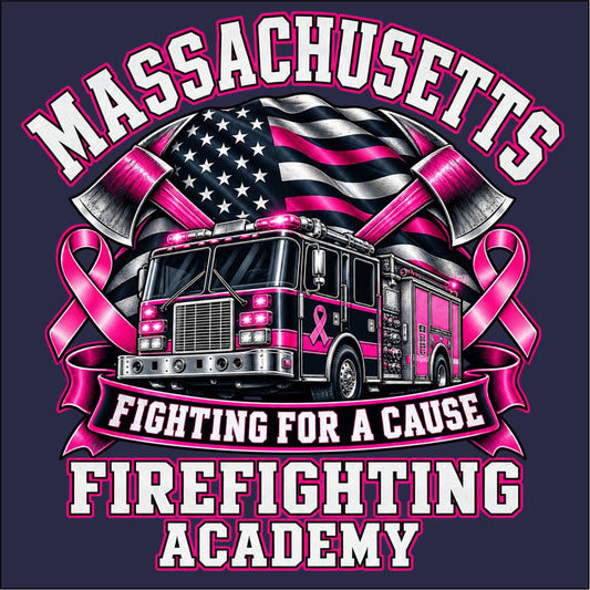Fire Truck Breast Cancer T-Shirt (Copy)