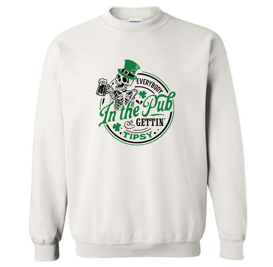 Gildan Crewneck 1800 White Master