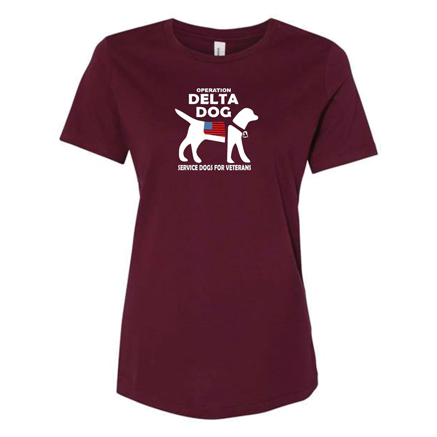 Operation Delta Dog Vintage OPDD Ladies T-Shirt