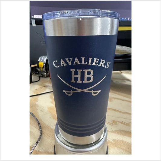 Personalized Polar  Tumbler with Slide Lid