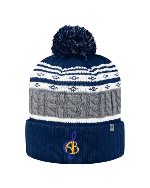 AB Band Pom Pom Beanie