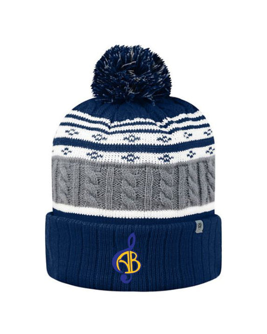 AB Band Pom Pom Beanie