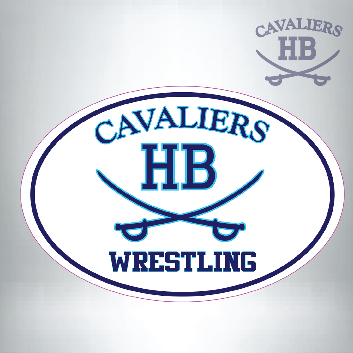HB Cavaliers Team Decal